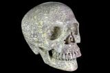 Realistic, Polished Jasper Skull #150940-1